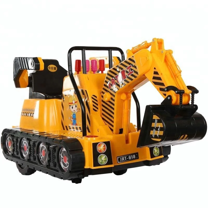 battery operated ride on excavator