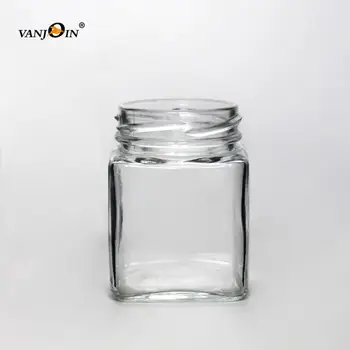 square spice jars wholesale