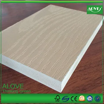  4x8 Waterproof Eco Friendly Plastic Sheet Wood Pvc 