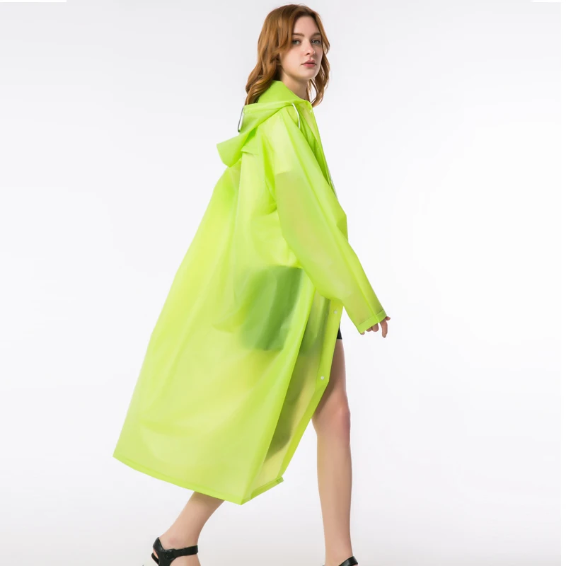 Fancy Green High Quality Eva Full Body Folded Adult Raincoat - Buy Eva ...