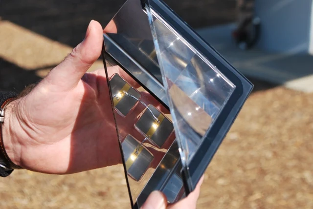 Multi Junction Gallium Arsenide Solar Cell Concentrated In