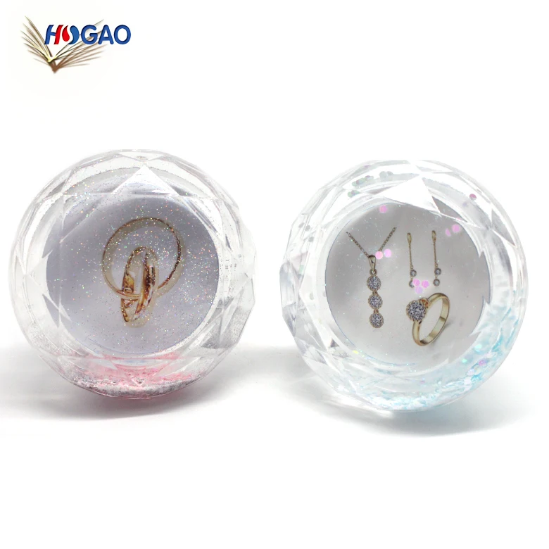 christening snow globe