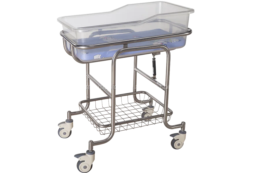 Child bed with one function and could be added castors from China manufacturer