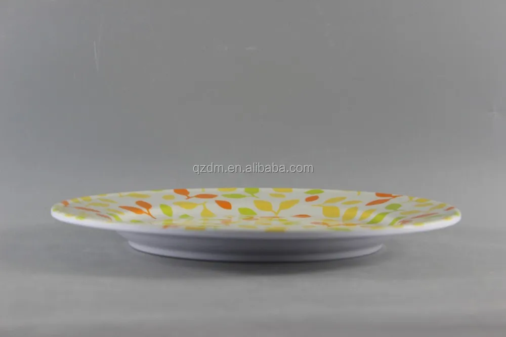 Accidented Surface Melamine Irregular Plate