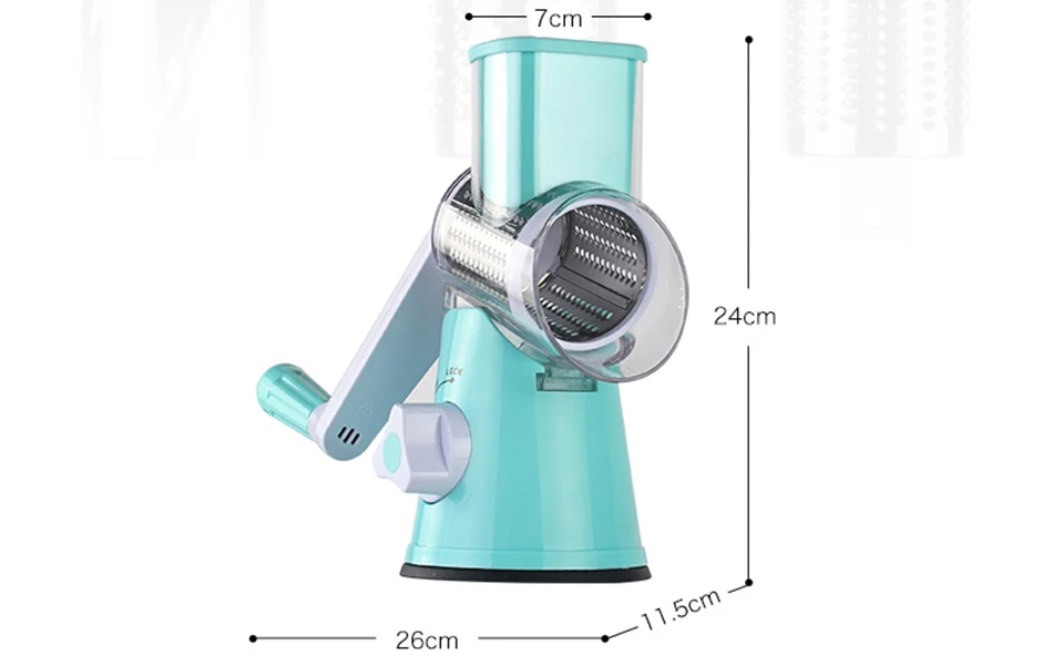 cozinha multifuncional redondo mandoline slicer queijo batata cozinha gadgets