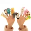 Custom wholesale dog elephant finger puppets plush stuffed toys