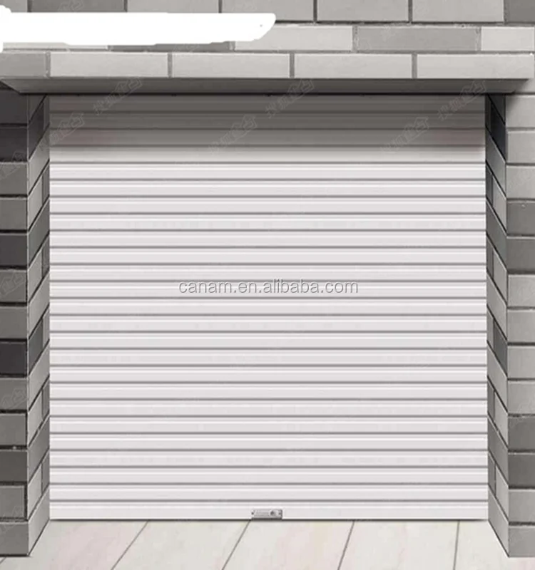 High speed alumimum industrial roll-up garage door