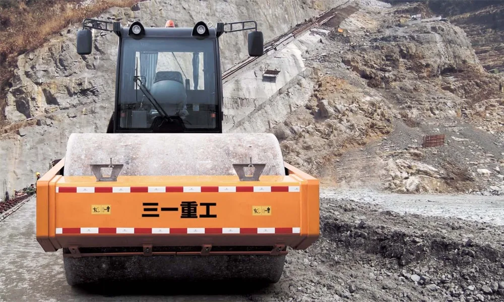Véhicule Construction Chantier SANY 1:87 Tandem Compactor
