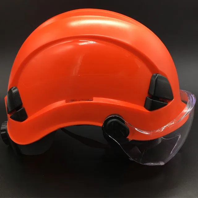 Darlingwell En50365 Electrical Insulation Work Helmet With Earmuff Visor Rescue Helmet For Sale