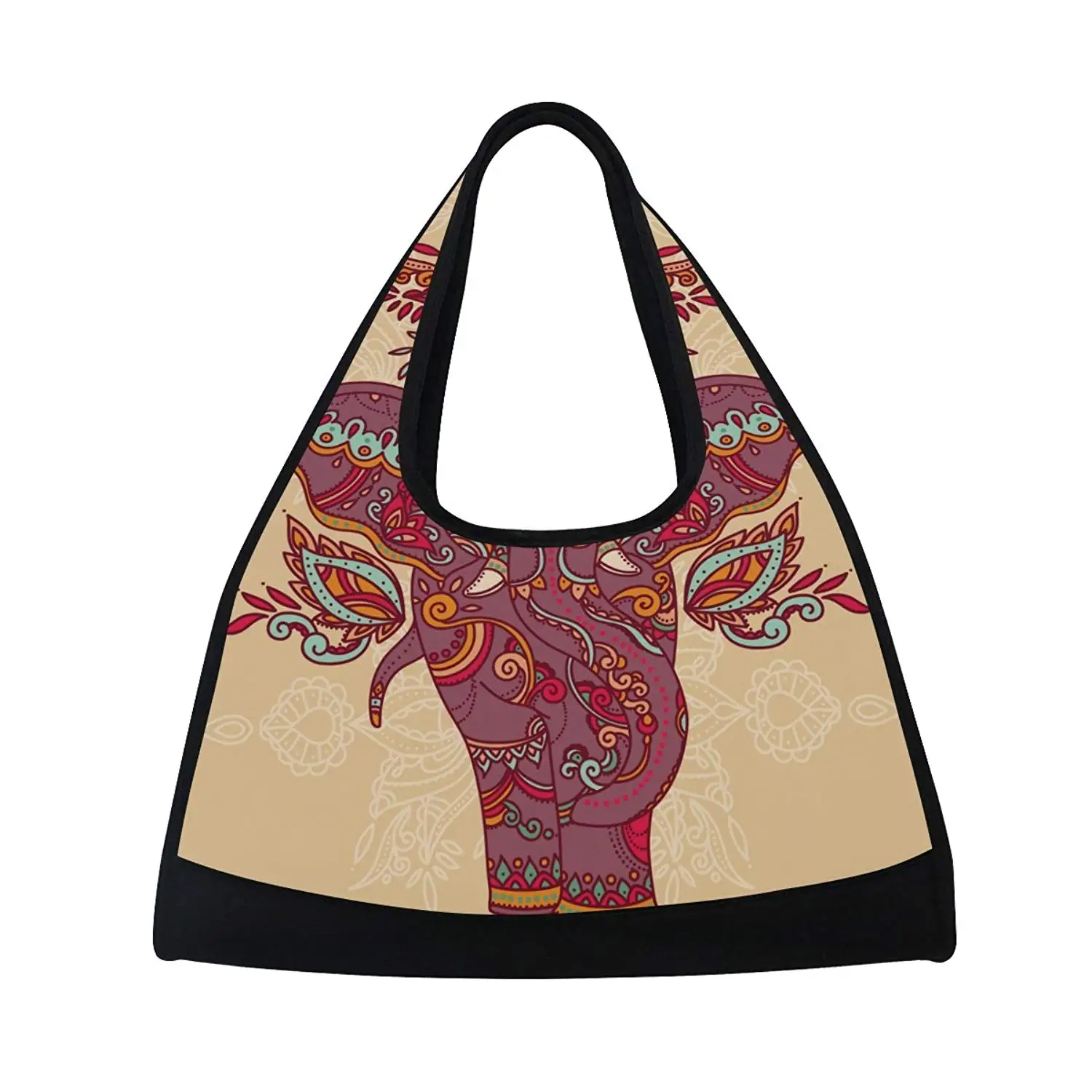 AHOMY Paisley Messenger Bag Small Travel School Sling Bag Crossbody Bag