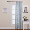 Floral sky blue curtains accessories elegant curtains kitchen curtains
