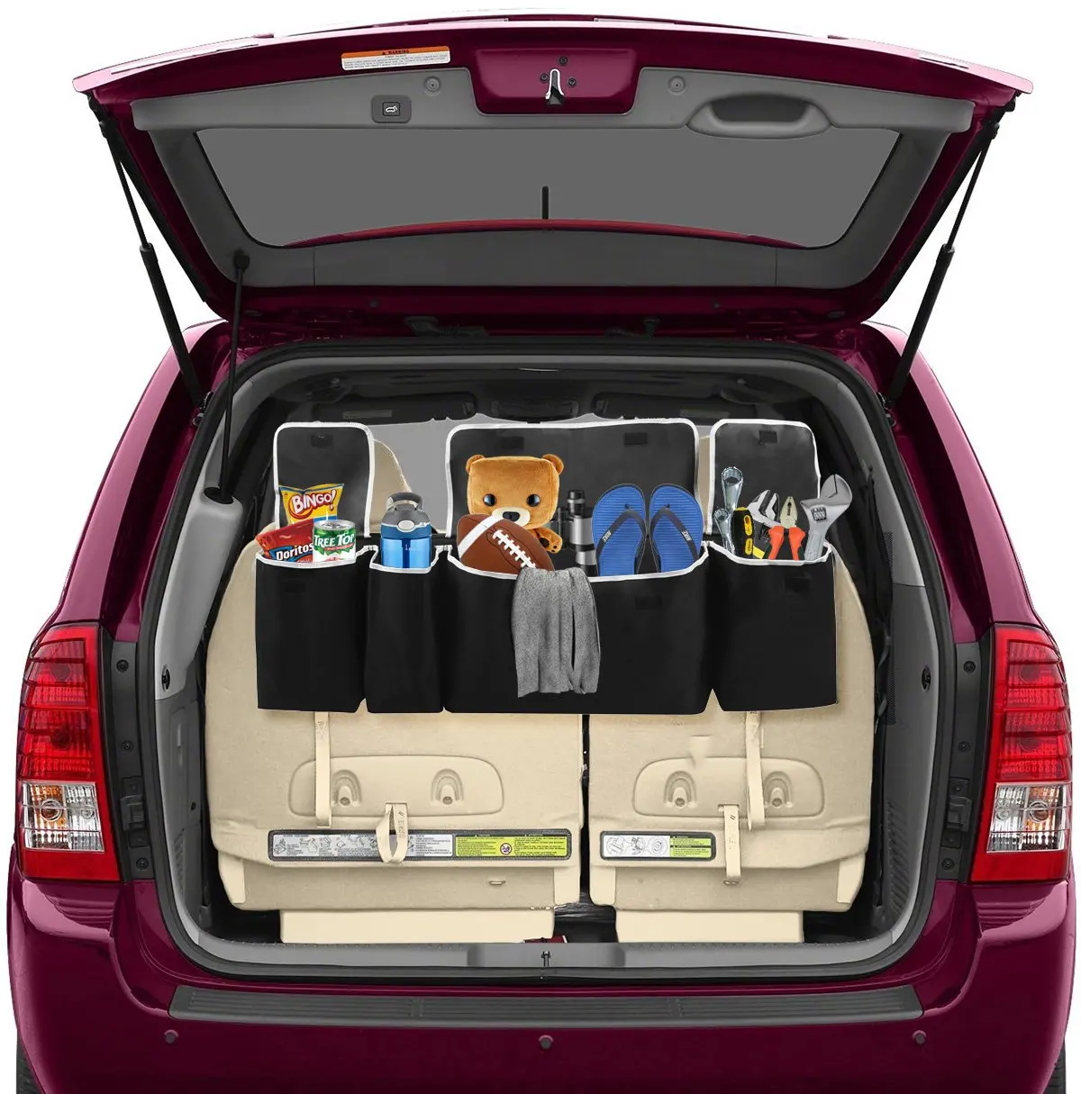Suv Cargo Organizer >> 4 Pocket Backseat Trunk Organizer By Lebogner Auto Interior Trunk Organizer Backseat Organizer With Lids Car Organizer Multipurpose Cargo Suv Cargo Organizer >> 4 Pocket Backseat Trunk Organizer By Lebogner Auto Interior Trunk Organizer Backseat Organizer With Lids Car Organizer Multipurpose Cargo
