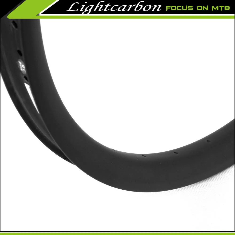 Lightcarbon Bestsellers Carbon Mtb Rims 27.5 With Free Shipping,Width 52mm Mtb Rims 27.5 Plus