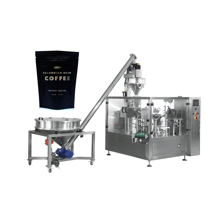 Zipper Pouch Coffee Packing Machine Machinery Packing Coffee Bag Filler