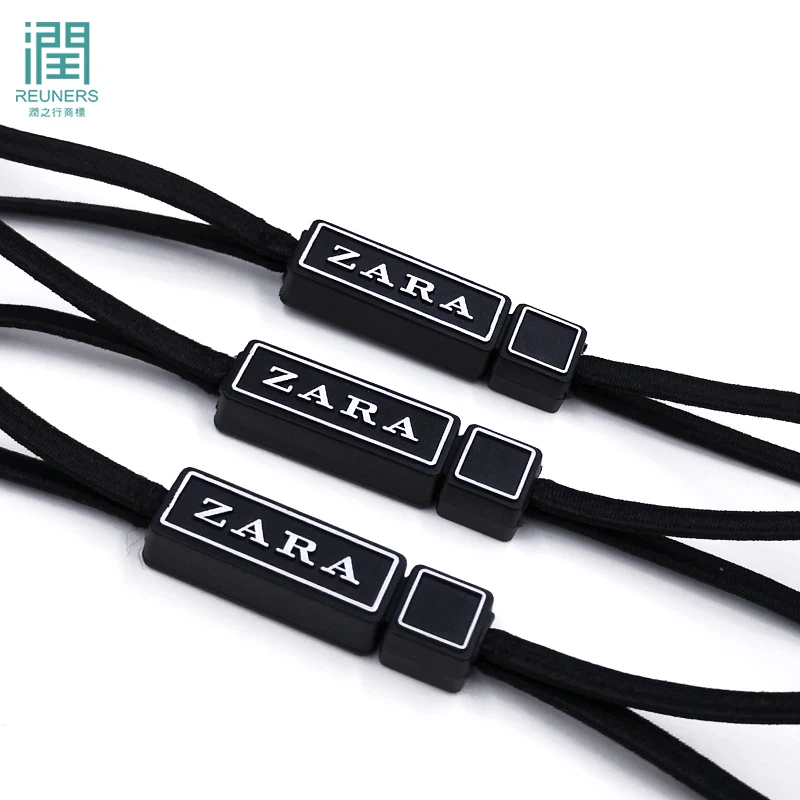 Custom Embossed Logo Plastic Seal Hang Tag Plastic String Lock Seal Tag