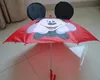 Red Mickey Straight Kids Umbrella