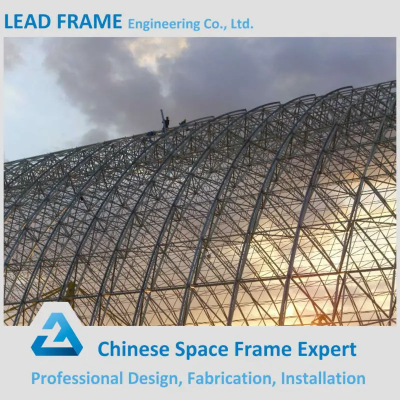 Steel Space Frame Coal Storage Shed From Chinese Manufacturer
