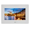 Hot sale 7 inch digital photo frame with fm radio clock and alarm hd