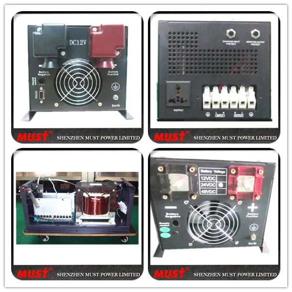 Pure sine wave low frequency offgrid dc to ac pv inverter