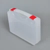 Small Plastic Dental Instrument Clear Carry Case With Handle