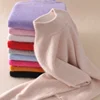 New Wool Pure Cashmere Sweater Women Pullovers Long Sleeve Pull Femme Half Turtleneck Soft Tops Woman Sweaters Pullovers Sweater