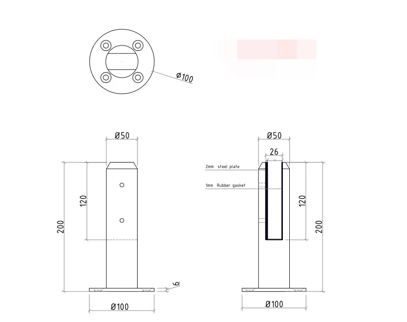 installation de garde-corps en verre sans cadre