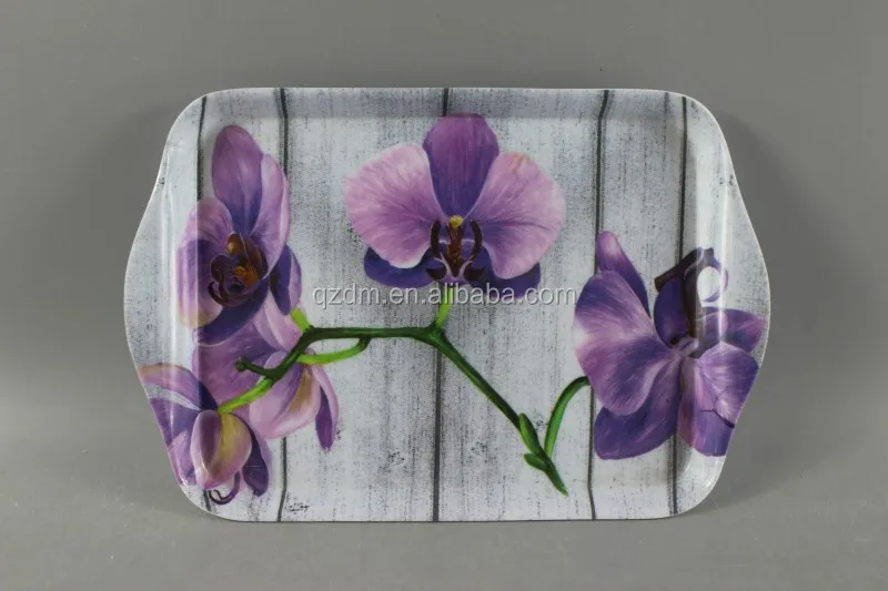 21X14CM inch Melamine Kids tray ,Melamine Tea tray