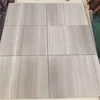 White wood marble thin tile
