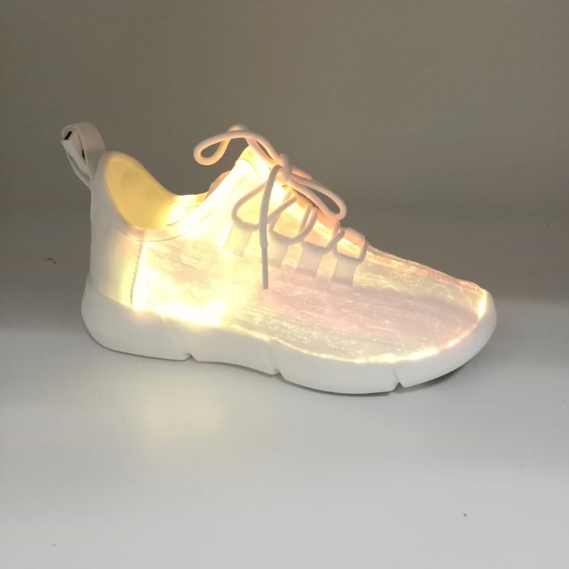 Colorful Luminous Shoes Unisex Led Glow Sport Flat Adults Men Women Usb