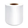 Manufacture Wholesale Custom Printed 90*60mm Matte Silver Polyester Label for Zebra Printers
