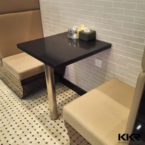 Customized Solid Surface Wall Mounted Dining Table