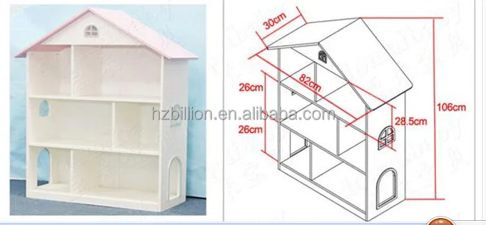 Mooie Witte Europese Stijl Houten Poppenhuis Boekenkast Kinderen ... Mooie Witte Europese Stijl Houten Poppenhuis Boekenkast Kinderen ...