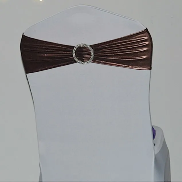 Lgs031 Royal Blue Satin Chair Sash Wedding Chair Back Tie For Sale