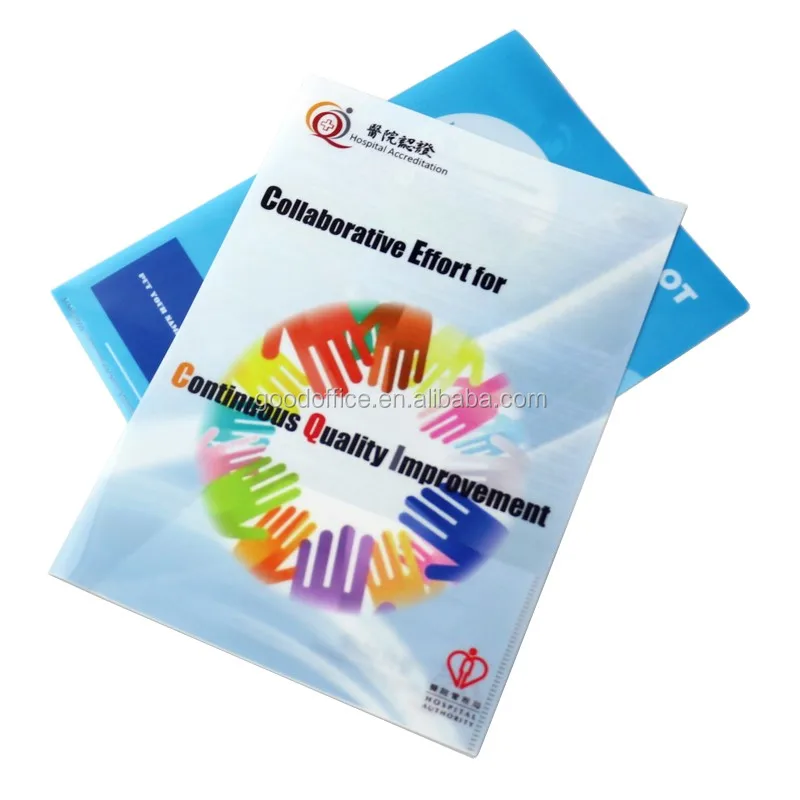 Advertising promotion PP file holder (2)