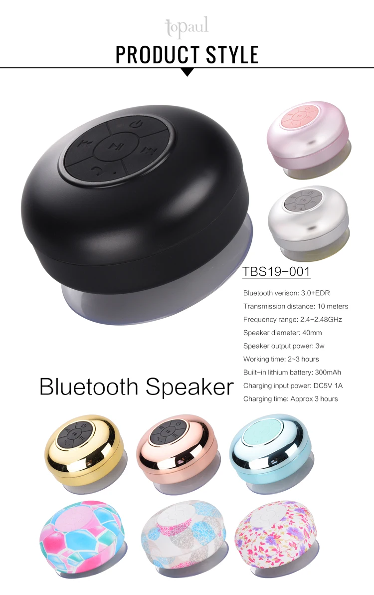 High Quality Portable Mini Wireless Speakers Wireless Small Music Audio Light Stereo Sound Speaker For Phone