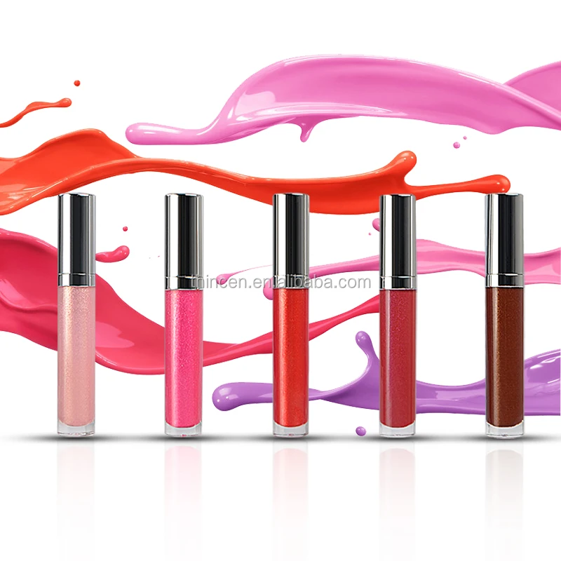 5 pcs color lip new make up matte private label lipstick set