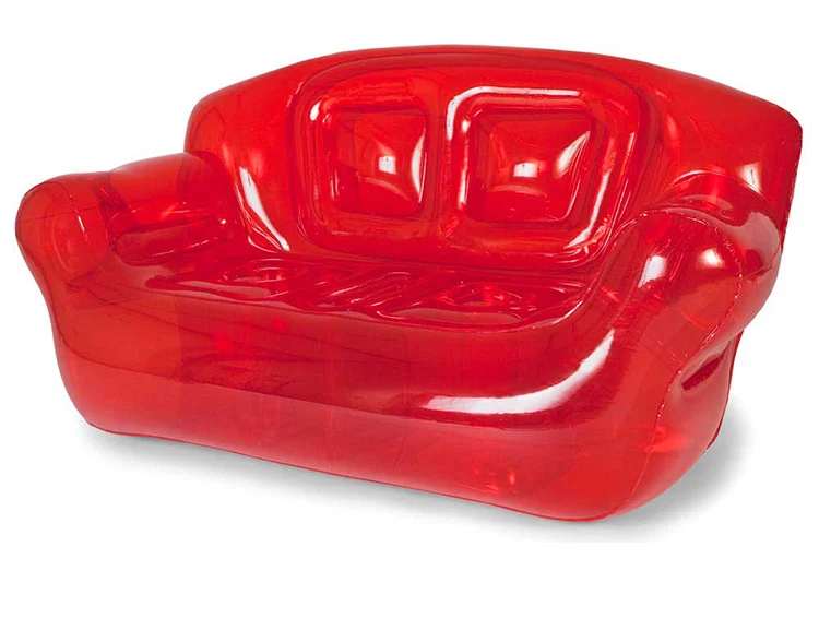 Plastic Foldable Cheap College Dorms Bubble Inflatable Couch Corner