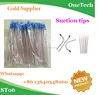 Dental use disposable suction tips (100pcs/bag) / Disposable dental saliva ejector with color ST06