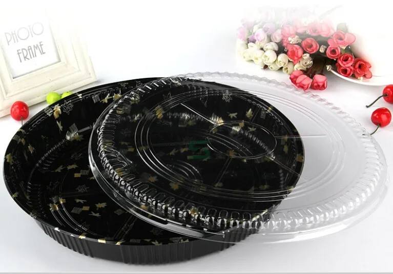 Szt61r Round Disposable Plastic Sushi Plate Buy Sushi Plate Product