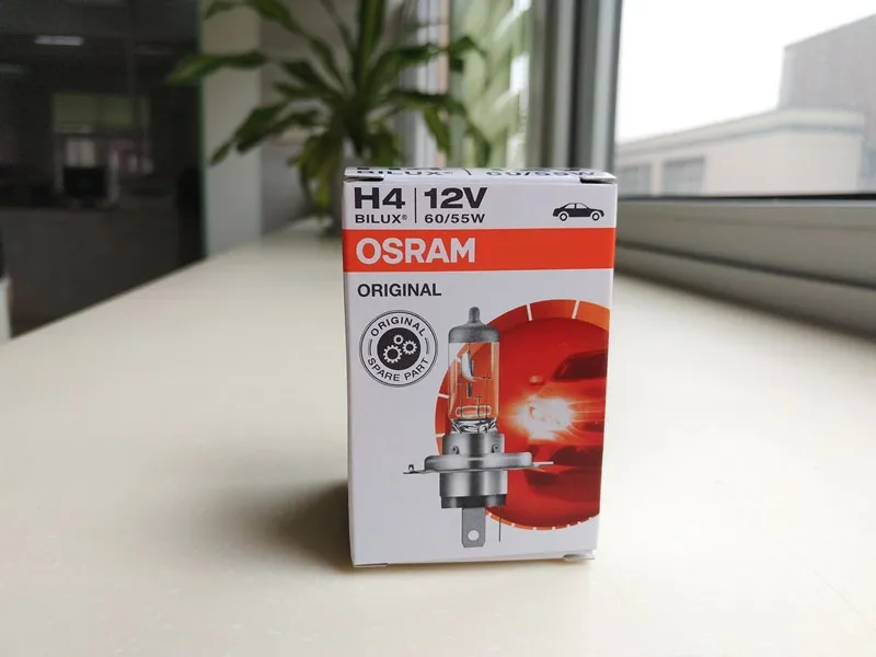OSRAM ORIGINAL H4, halogen-headlamp bulb, 64193-01B, 12V, single blister (1  piece)