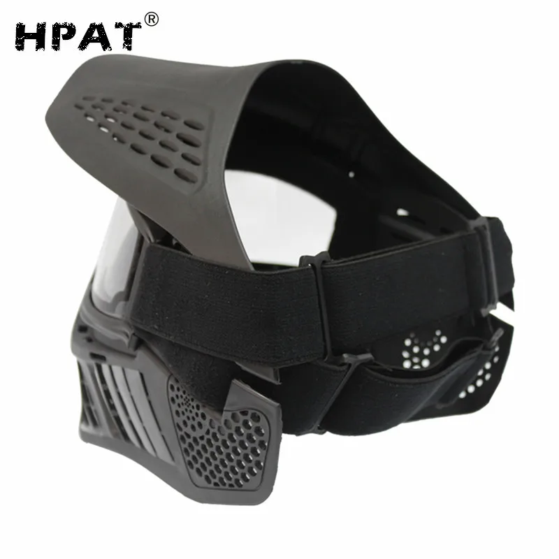 Tactical Army Military Anti Fog Paintball Mask With Double Elastic