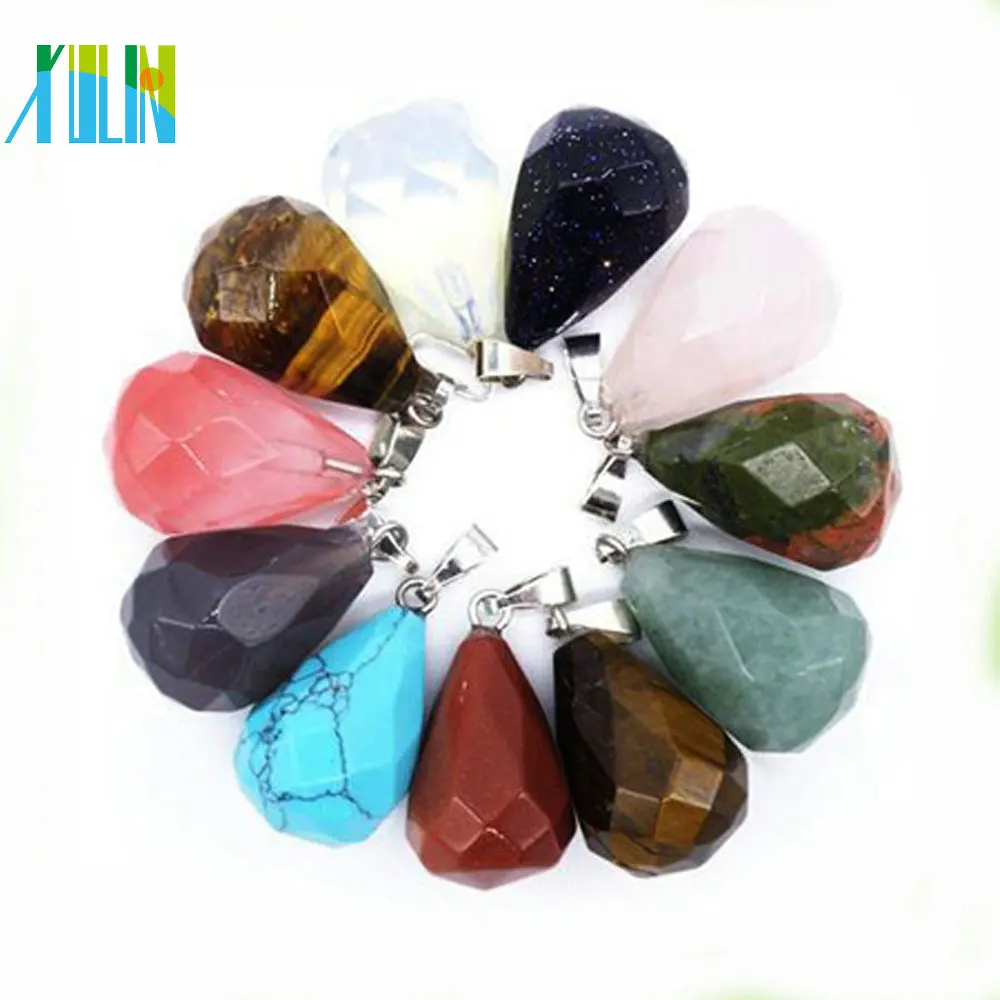 Wholesale 12PC Beautiful Carved Mixed agate Gemstone leaf Pendant Loose Beads