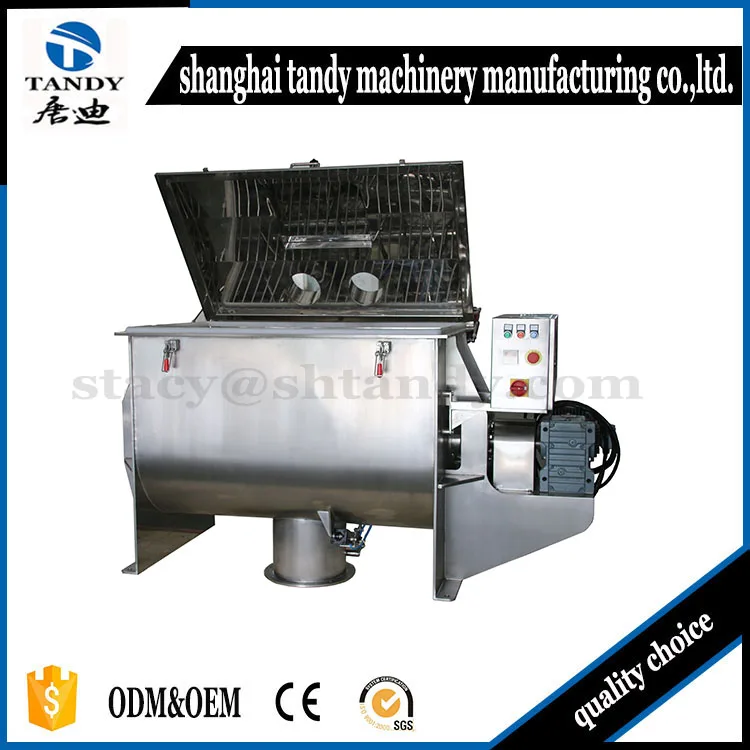 Shanghai Tandy Stainless Steel Ribbon Blender For Powder