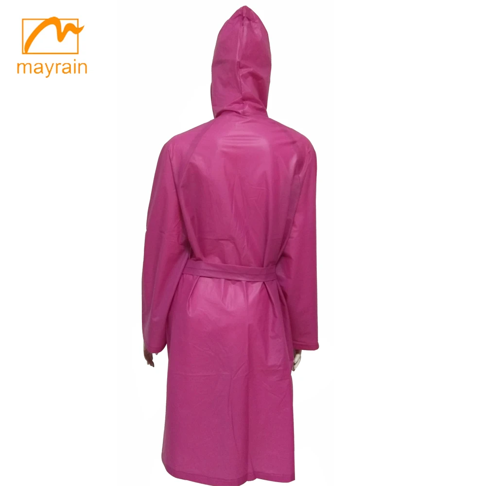 Sex Plastic Rainwear Rain Jacket Women 2018 Buy Promotion Raincoat