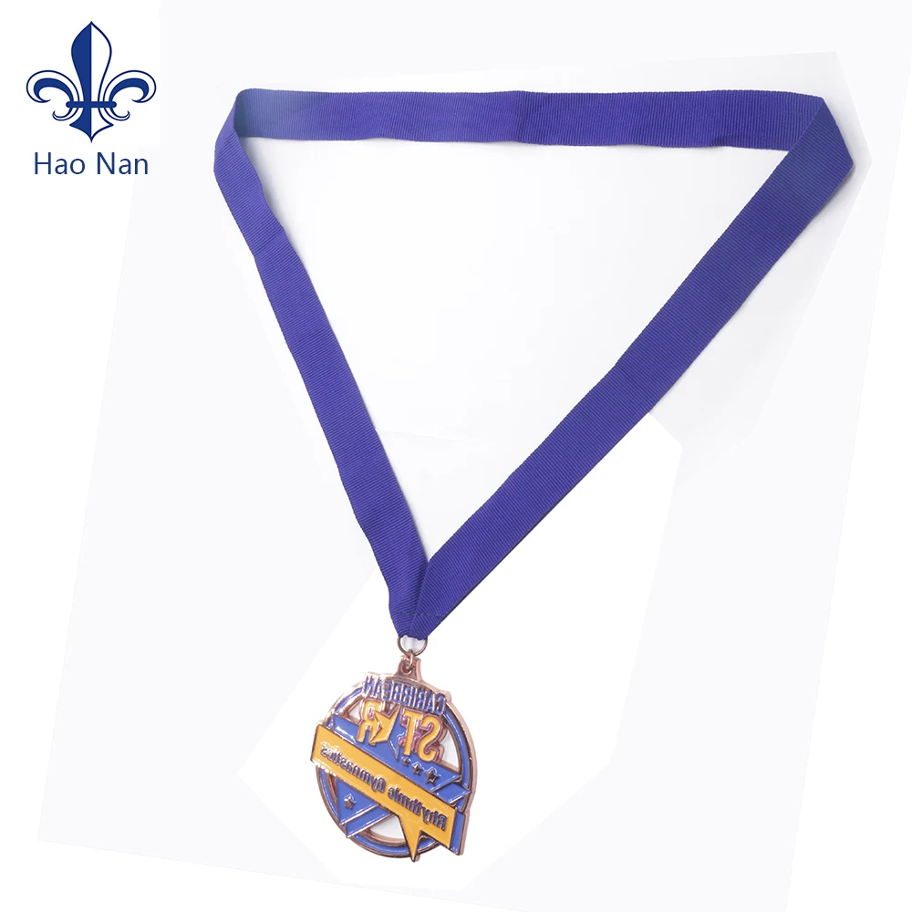 Medal Ribbons Lanyards with Gold clips 22mm wide 10 x Grey