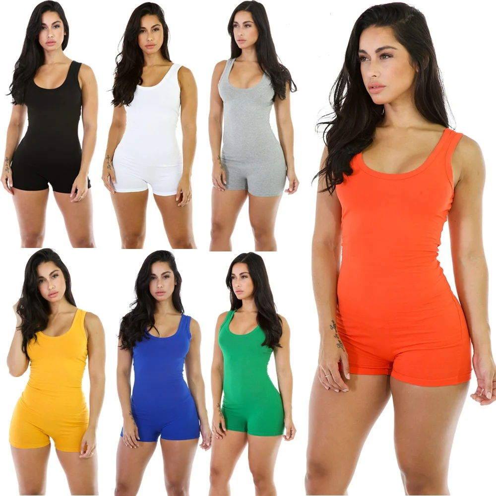 one piece shorts romper