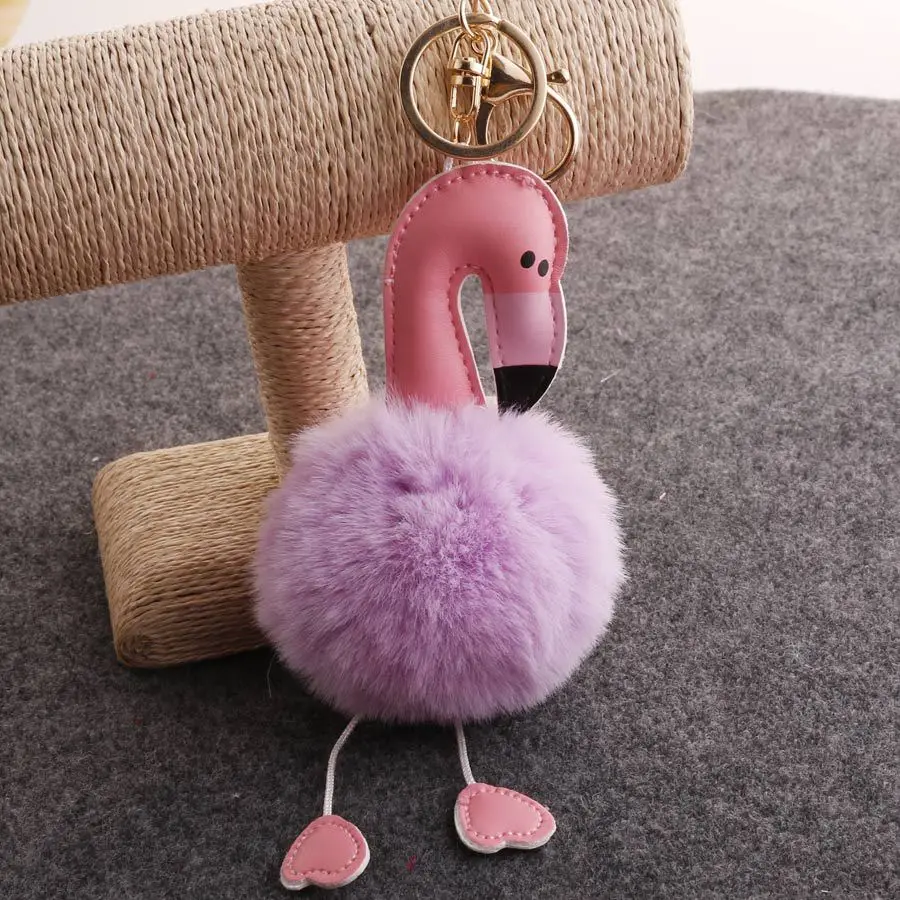 Gravim Custom Plush Animals Flamingo Toy Keychain Stuffed Plush Toy