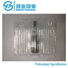 tripple red wine bottle air cushion bubble bag, wine bottle protective packaging,plastic bubble bags for wine bottles
