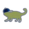 High quality new embroidery stick on cat patches