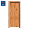 Decorative luxury interior wood caved fire door fancy wood fireproof door (FD-TA008)